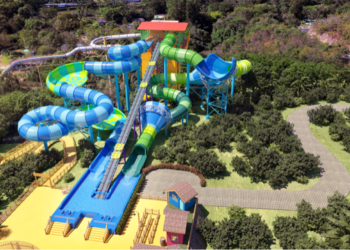 Nova atração Turbilhados do Hot Park 
Foto: (Divulgação)