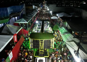 Primeira noite do Carnaval de Gurupi Foto: (Krahô Films)