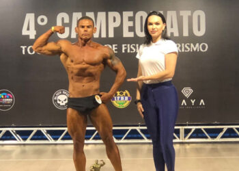 O policial militar foi campeão em quatro categorias do Campeonato Tocantinense de Fisiculturismo. - Foto: (Ascom 9º BPM)