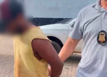 Homem preso tem uma extensa ficha criminal - Foto: (DICOM SSP TO)