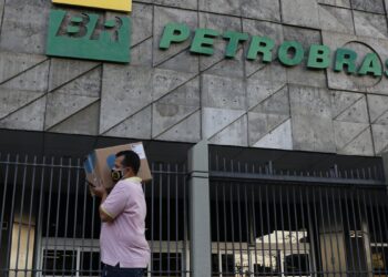 Edifício sede da Petrobras no Centro do Rio. (Fernando Frazão/Agência Brasil)