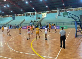 O basquete feminino venceu as três partidas que disputou na etapa classificatória, conseguindo o primeiro lugar no Bloco B - Foto: (Lenna Borges/Governo do Tocantins)